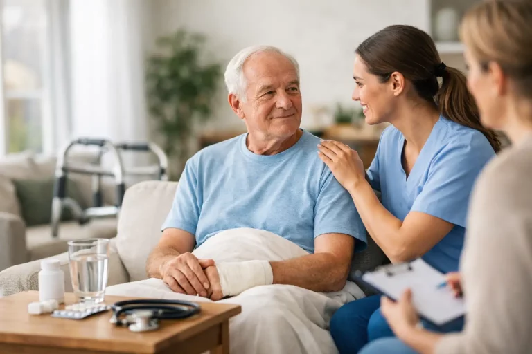 Care After Hospital Discharge at Home