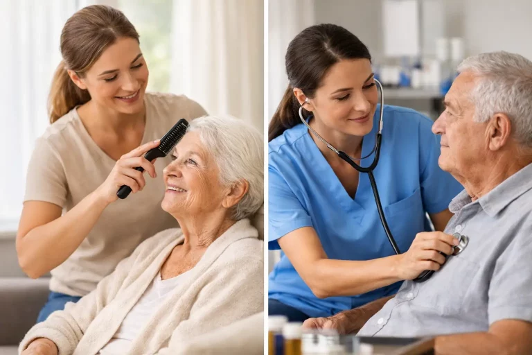 Personal Care vs Skilled Nursing at Home
