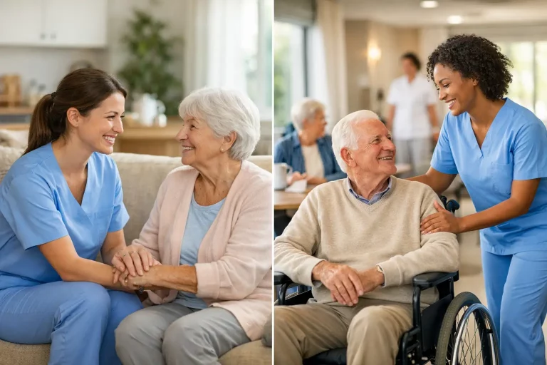 Home Care Agency vs Nursing Home