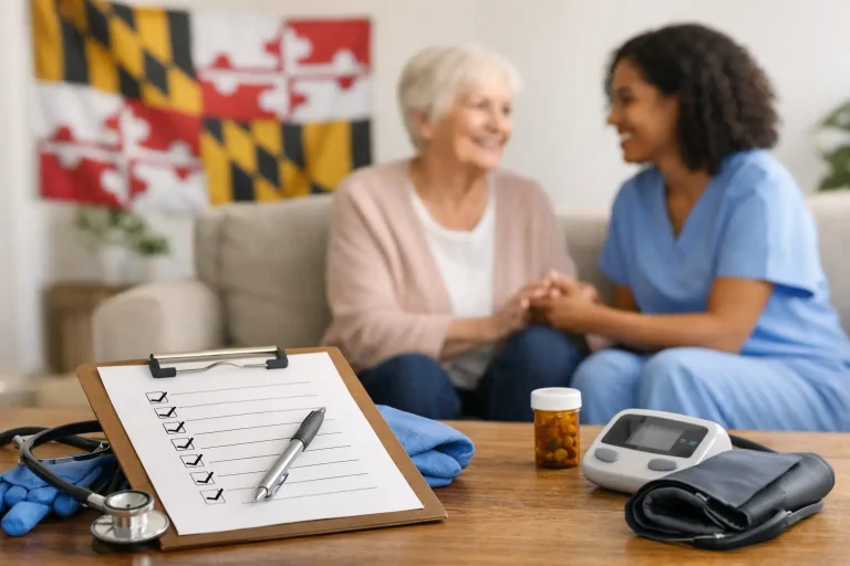 Maryland RSA Checklist for Safe Home Care