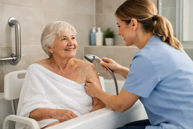 In Home Bathing Assistance for Safer Days